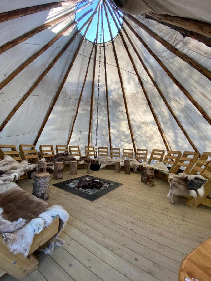 Vila North Experience Basecamp Oteren Exteriér fotografie
