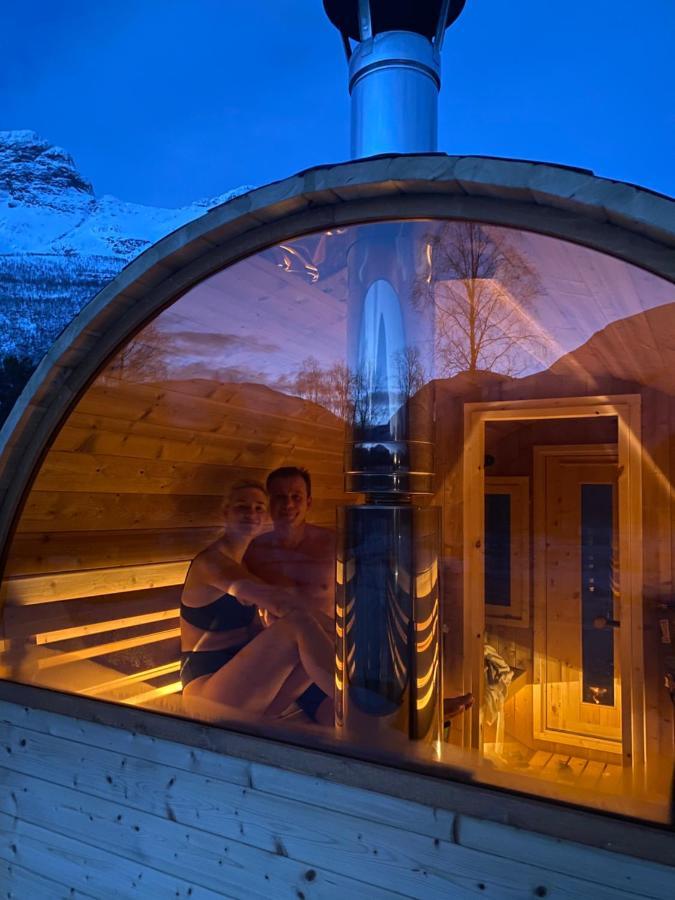 Vila North Experience Basecamp Oteren Exteriér fotografie