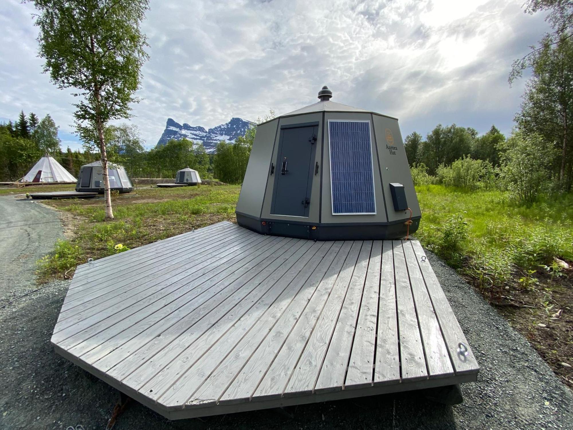 Vila North Experience Basecamp Oteren Exteriér fotografie